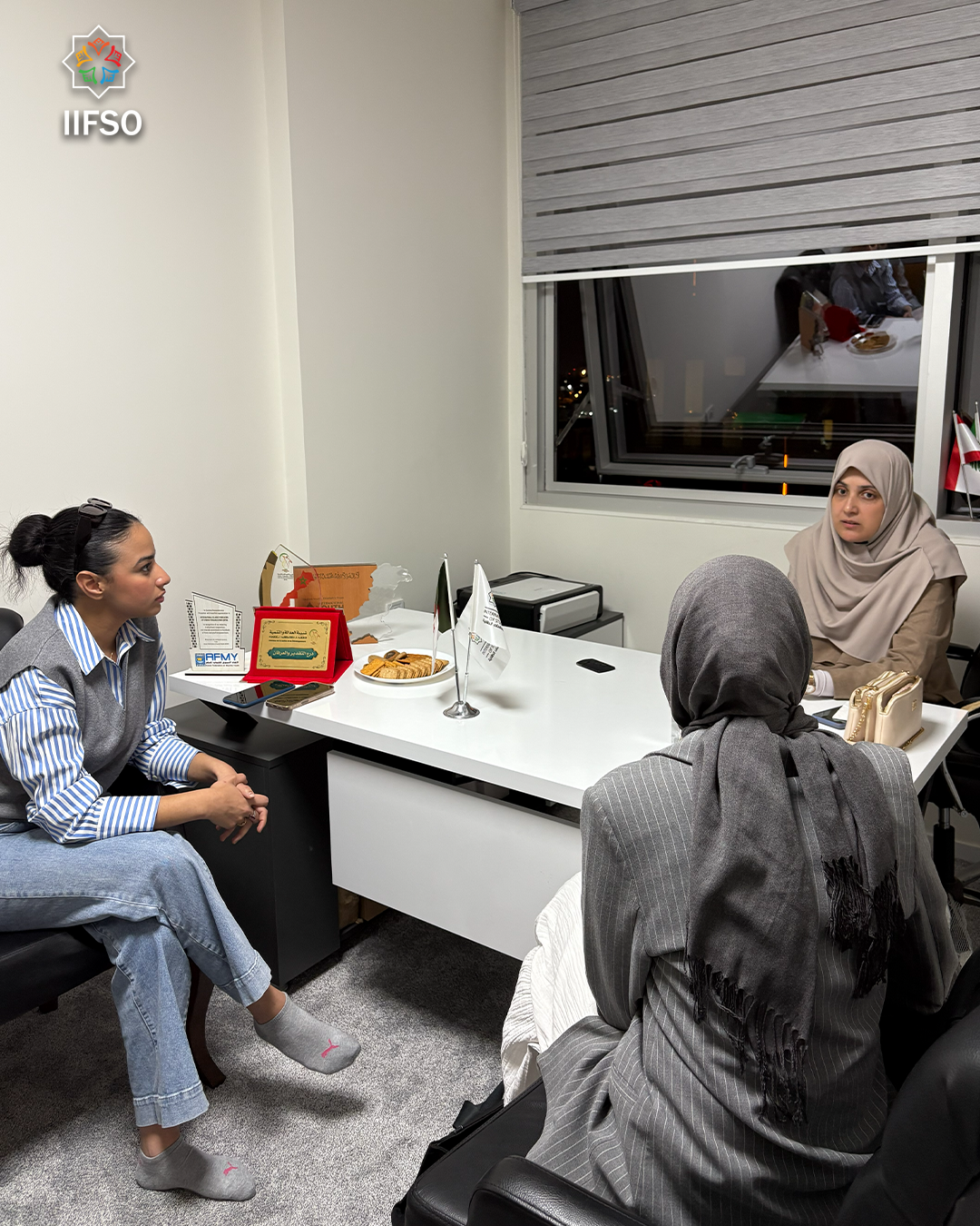 إيفسو يستضيف وفد اتحاد الطلاب الجزائريين في تركيا 2